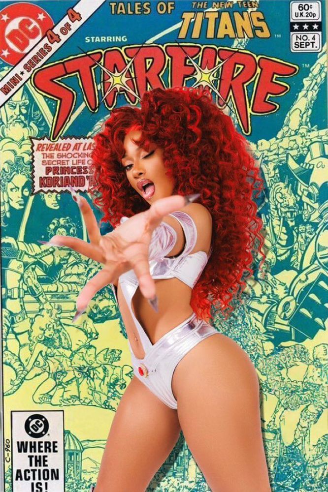 Megan Thee Stallion as Starfire