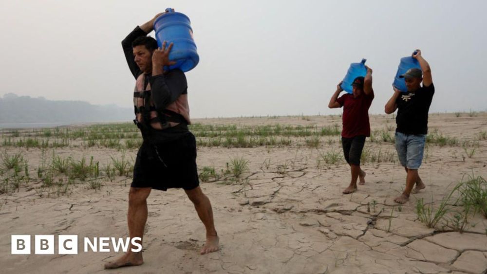 Drought leaves Amazon basin rivers at an all-time low