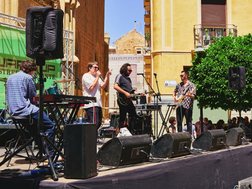 Concierto de Querido en el WARMUp 2024 de Murcia