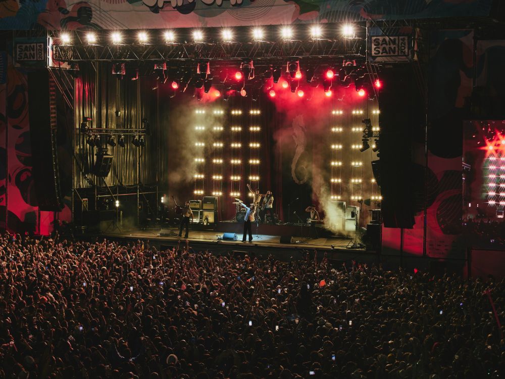 Arde Bogotá en el festival Sansan de Benicàssim.