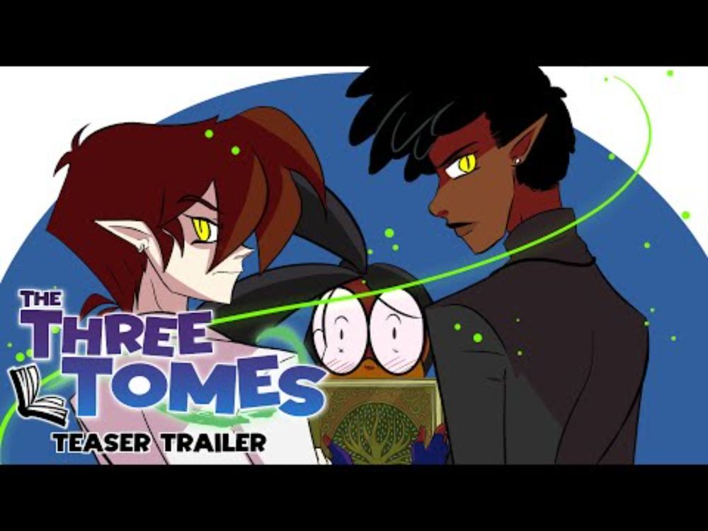 "The Three Tomes" Teaser Trailer (INDIE PILOT ANIMATIC)