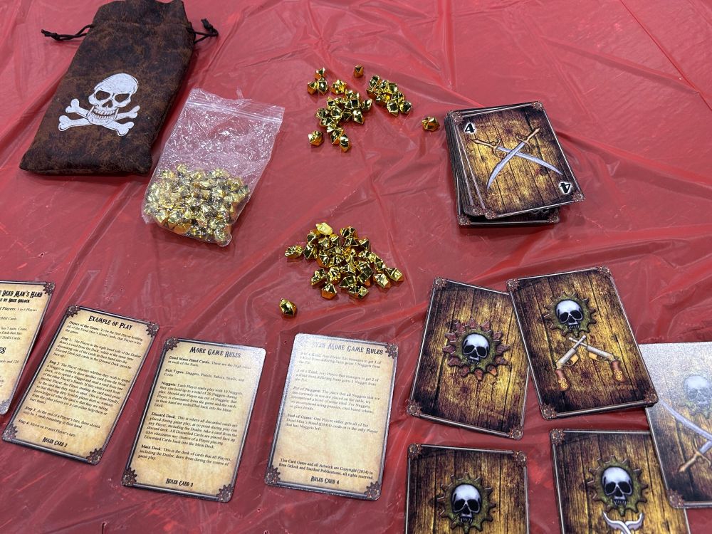 Cards & nuggets for Curse of the Dead Man’s Hand