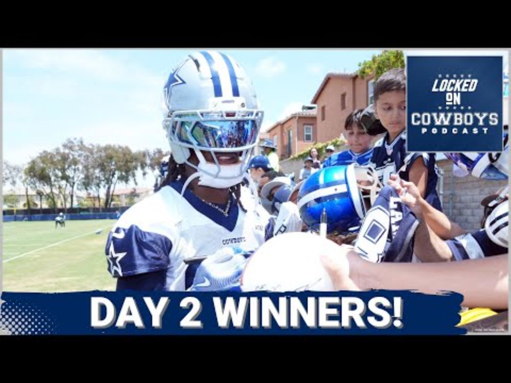 BIGGEST Winners From Day 2 of Cowboys Training Camp Practice | George Pickens STAYING IN Dallas?