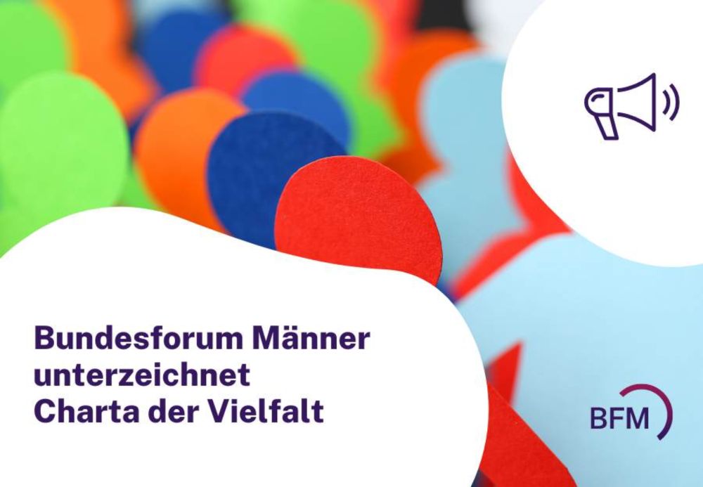 Bundesforum Männer unterzeichnet die Charta der Vielfalt - Bundesforum Männer