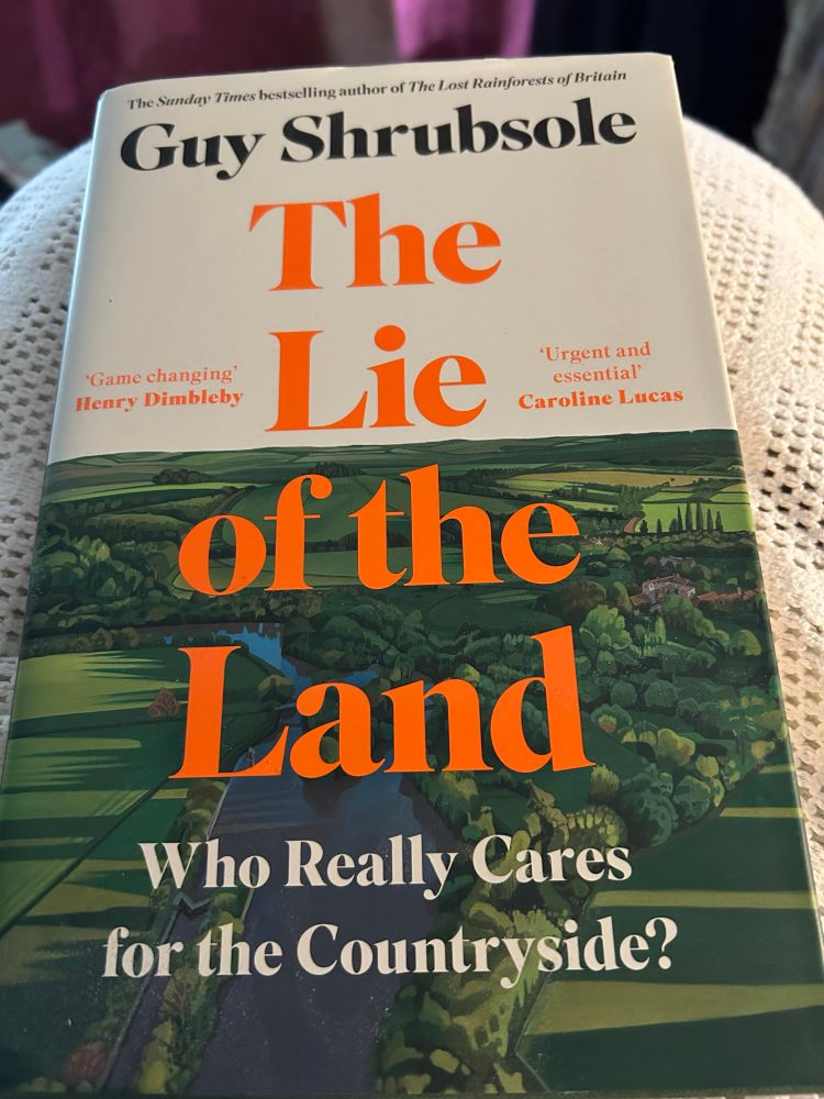 Front cover of Guy Shrubsole’s book, The Line of the Land