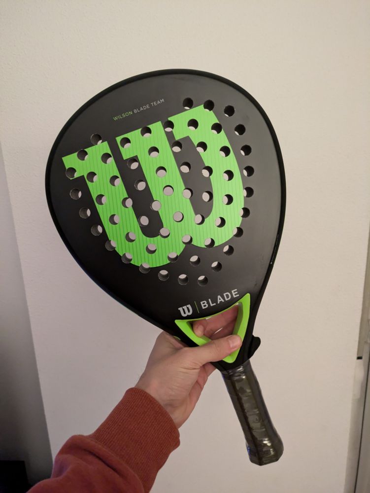 A Paddle raquet.