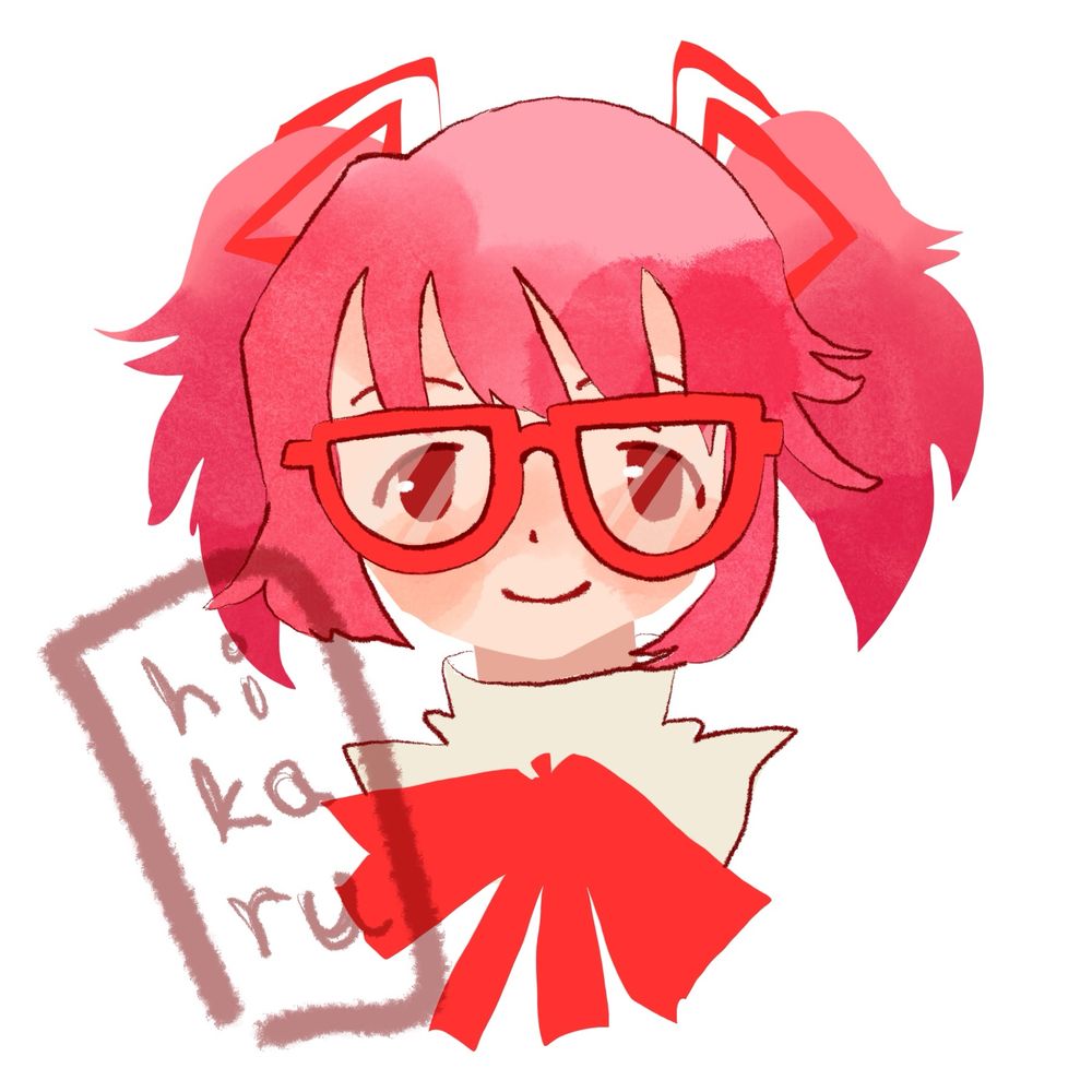 Icon commission sample with Madoka from madoka magica 