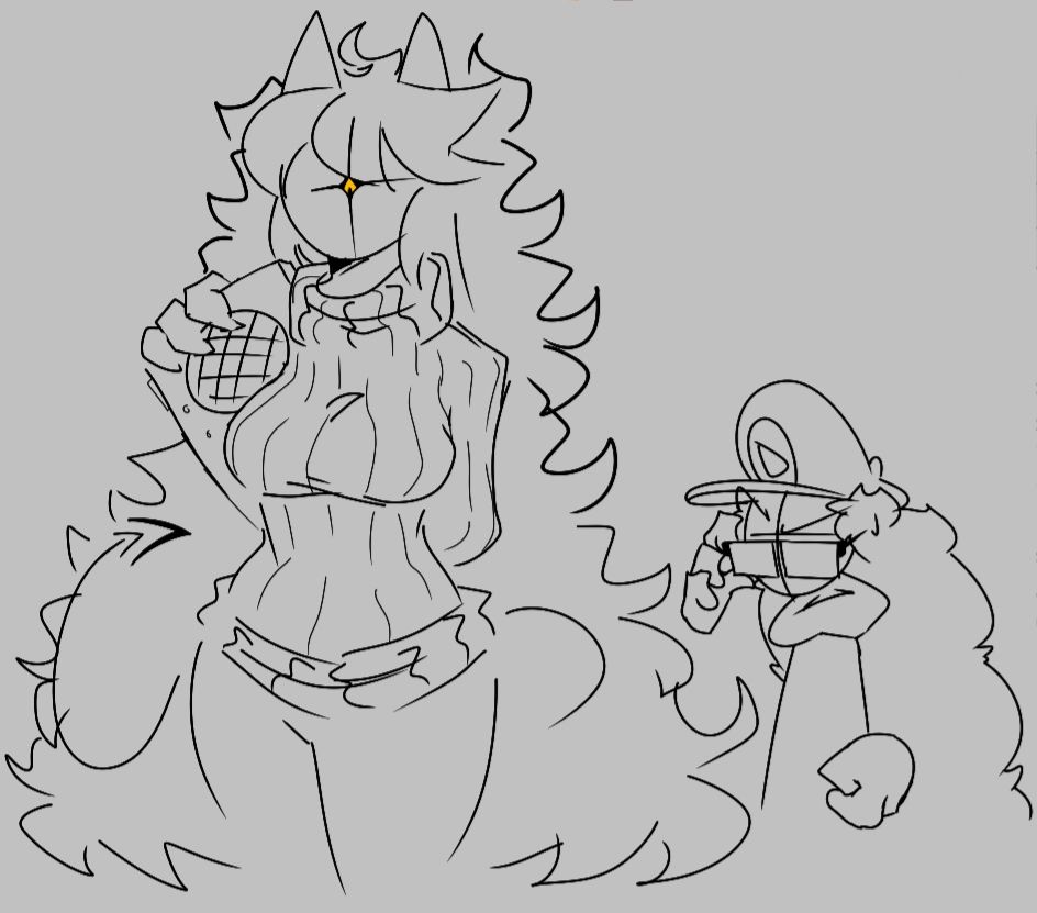 Grunt Gf (Jazz) with Grunt Bf i think- (Dev)