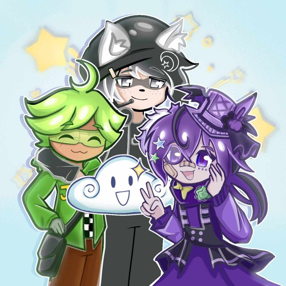 Me (Jadestone), Mello, Rinn (Tempest) and Terrence 