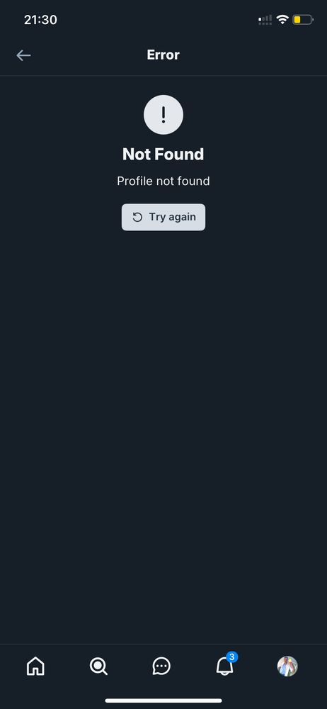 A deleted account. 