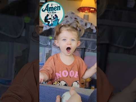 Lainey’s excited face says it all when the ball goes up and comes back down! #Shorts #Ball #Toddler