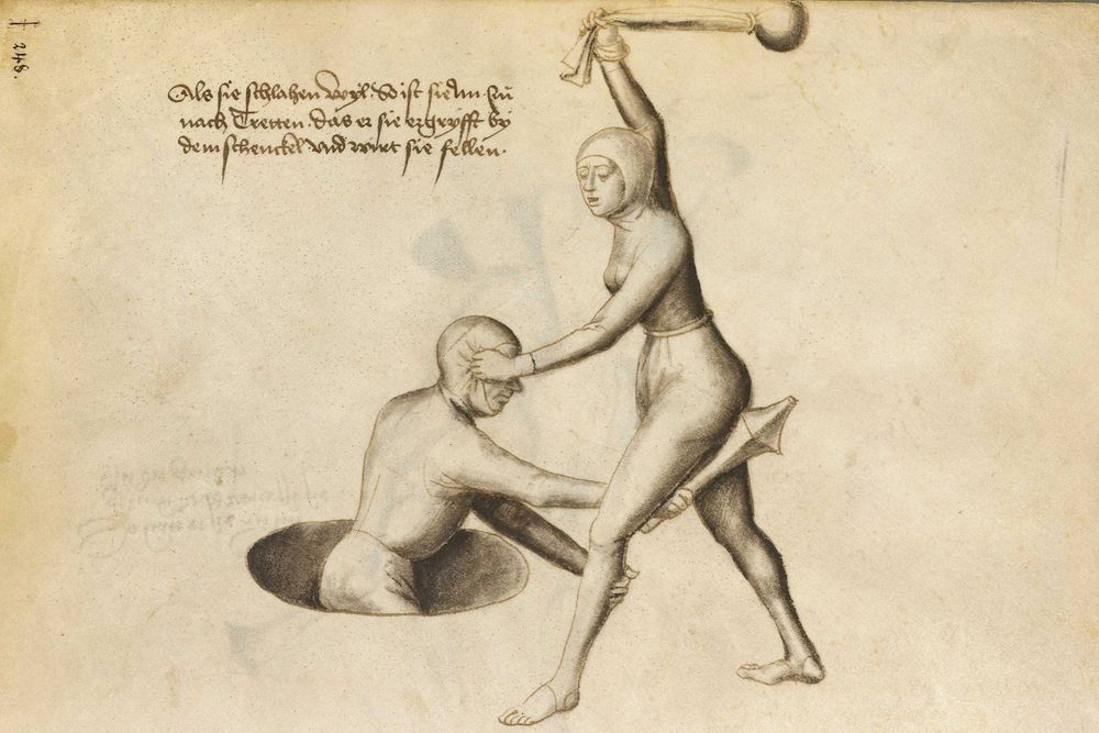 Fechtbuch Talhoffer; from his "Fencing Book," 1467