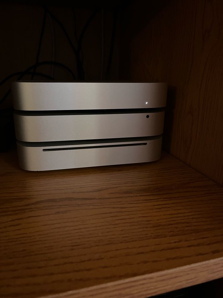 The Mac Stack, from top to bottom: 2022, 2014, and 2010.