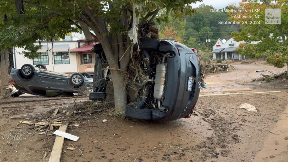 On The Ground After Waters Recede In Asheville, NC - Videos from The Weather Channel