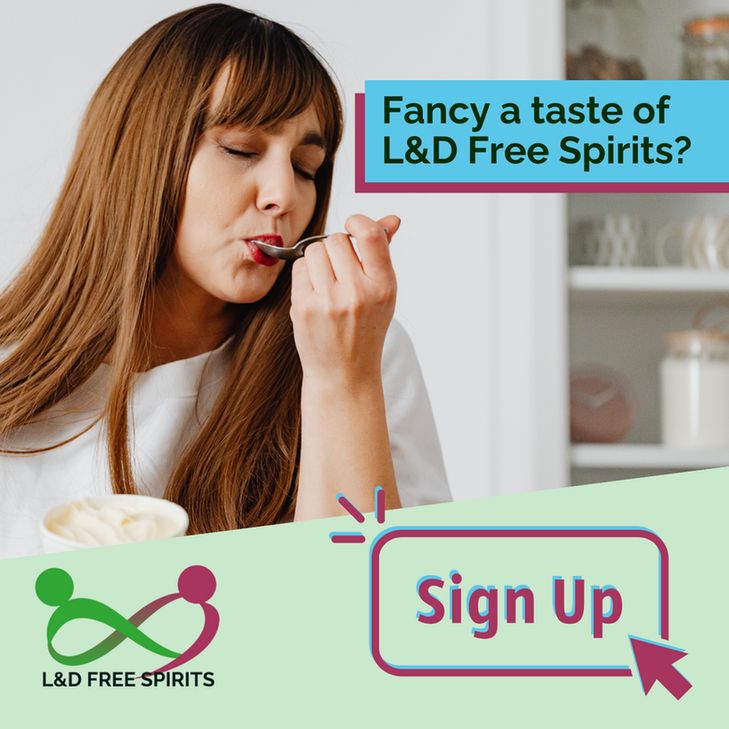 Picture of a woman tasting something very tasty. Fancy a taste of L&D Free Spirits?