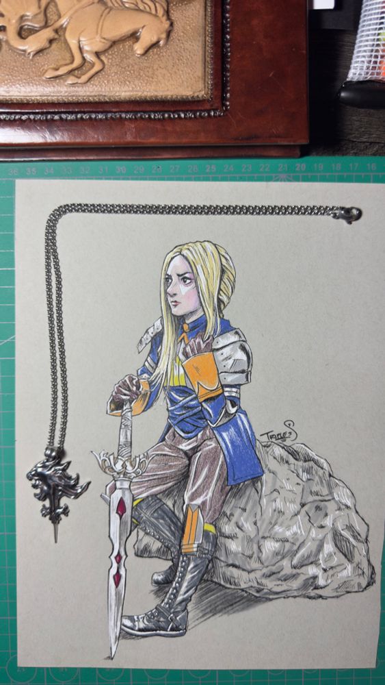Agrias Oaks Fanart