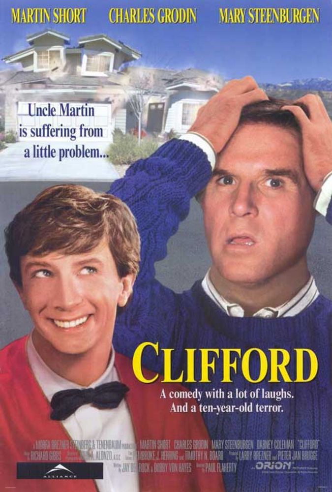 Movie poster for the 1994 film Clifford. 
