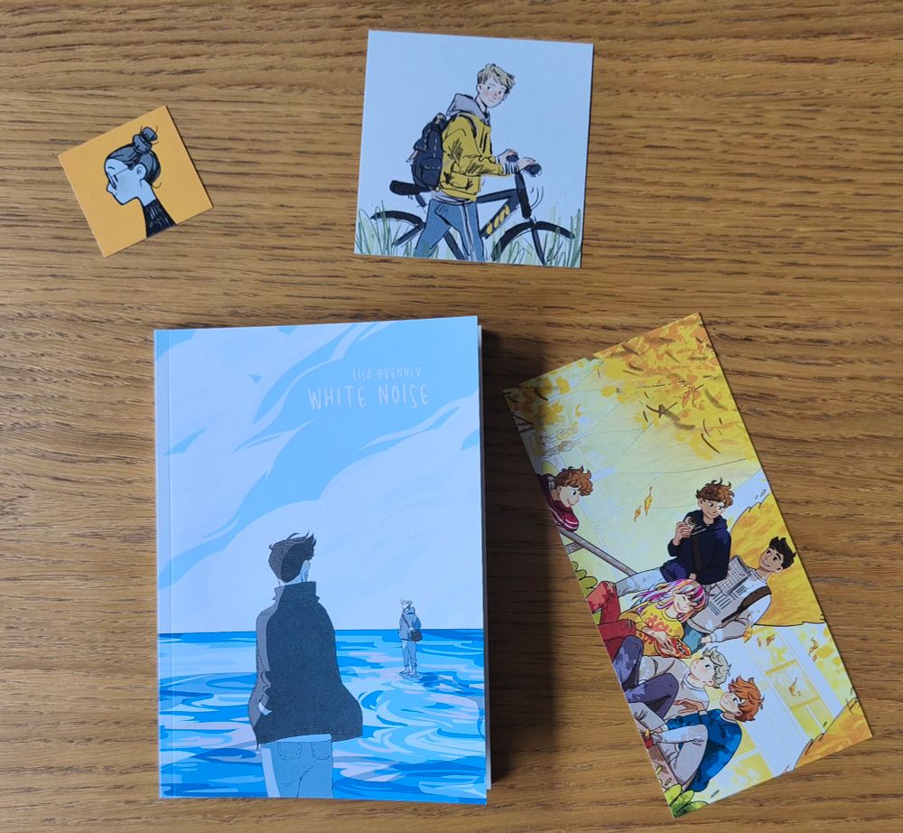 A printed comic titled 