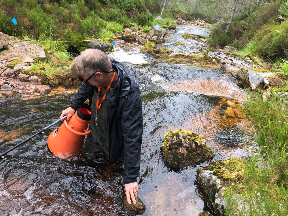 Allt a Mharcaidh in the Cairngorms.