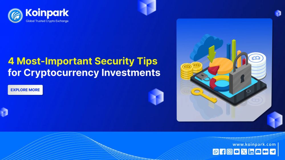 4 Most-Important Security Tips for Cryptocurrency Investments