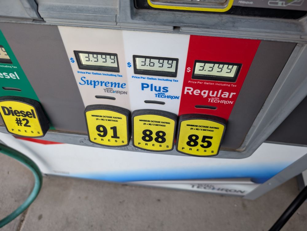 Gas prices starting at 3.39 a gallon 