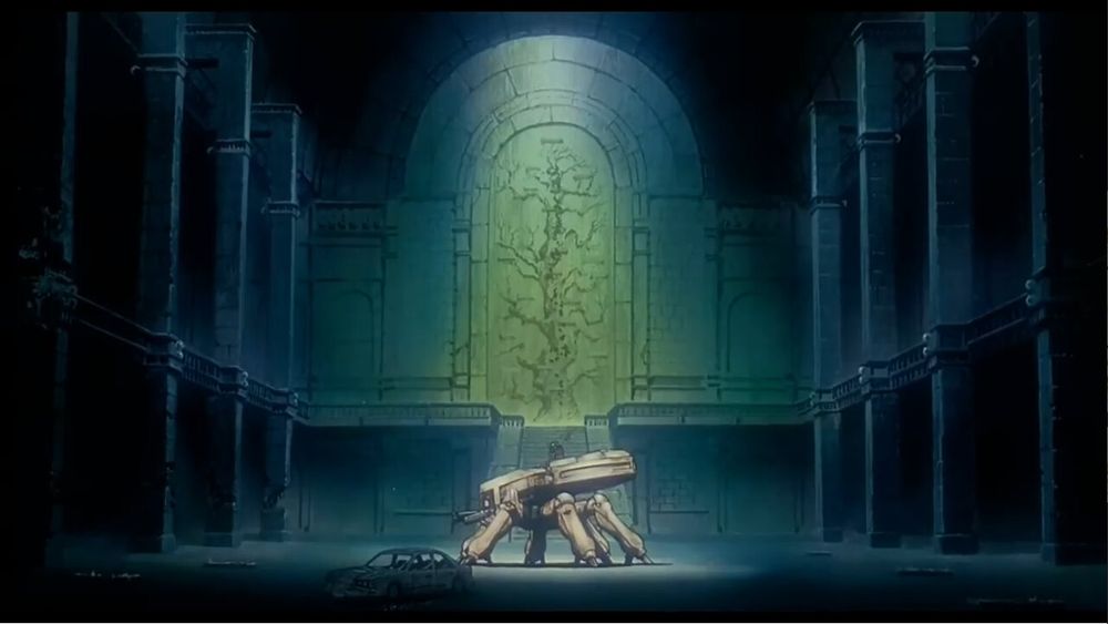 Spider tank from Ghost in the Shell