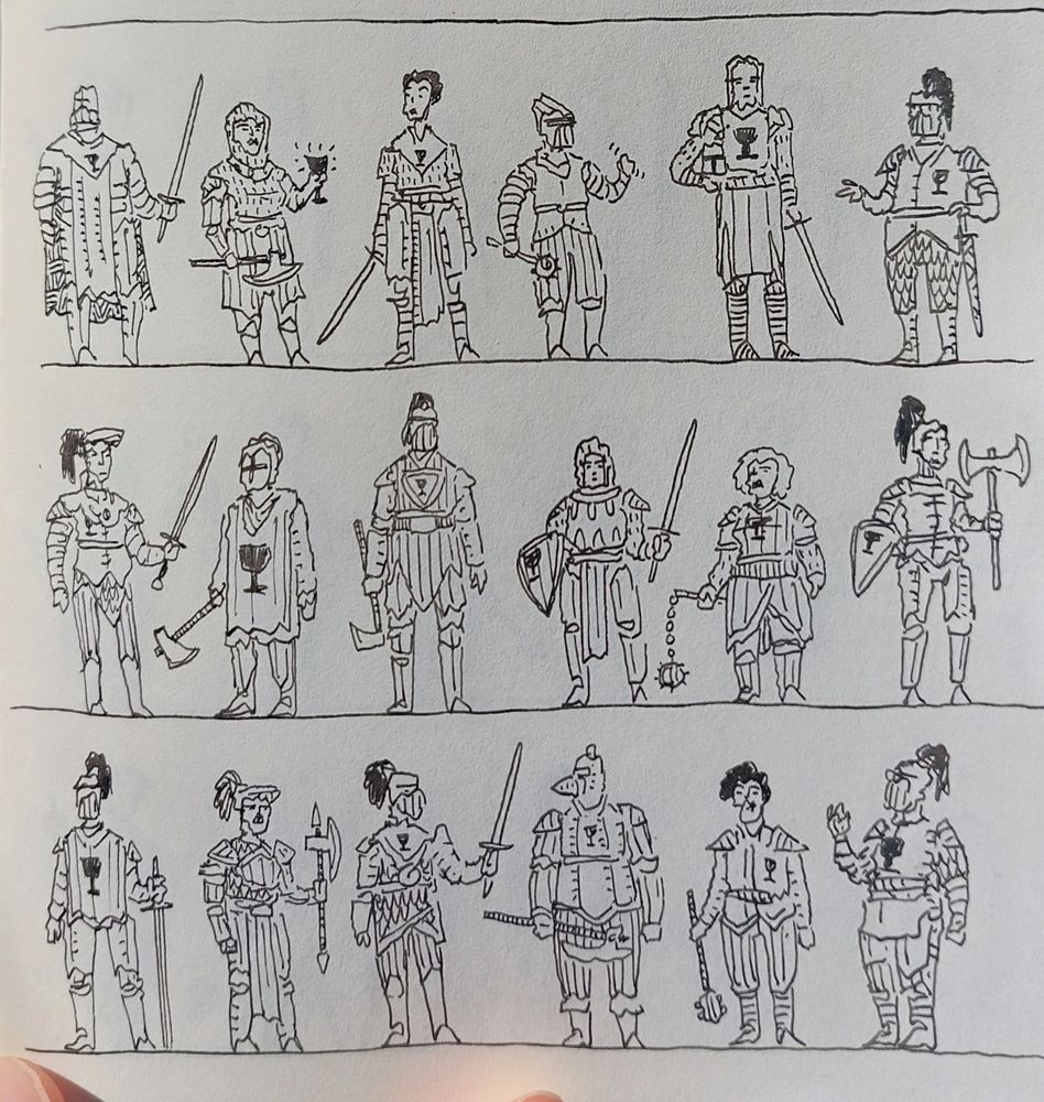 First set of characters from the previous image