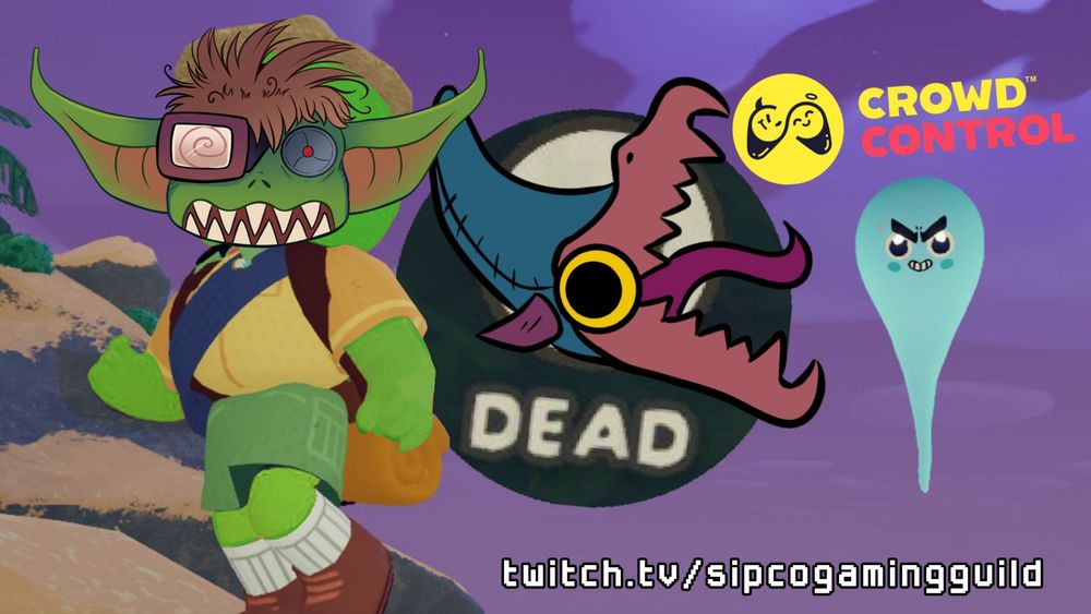 We've hit our PEAK !! 
Come cause problems w/ Crowd Control! 
https://www.twitch.tv/sipcogamingguild