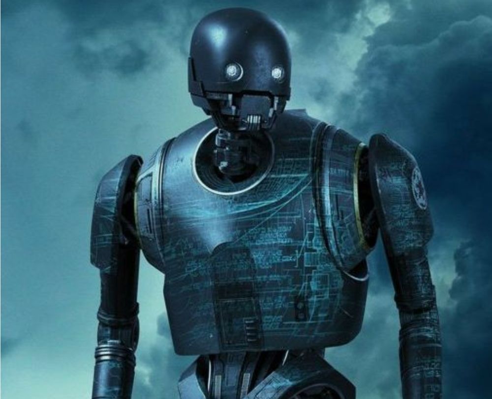 A picture of Rogue One's K-2SO 