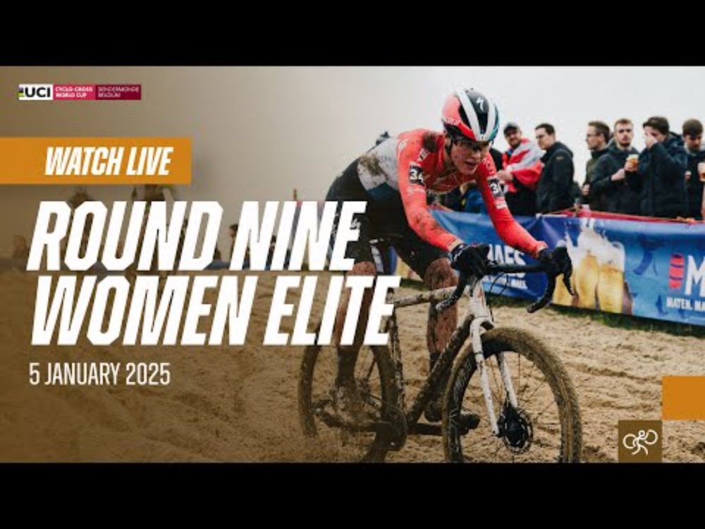 LIVE ​- Women Elite - R9 Dendermonde (BEL) | 2024/25 UCI Cyclo-cross World Cup