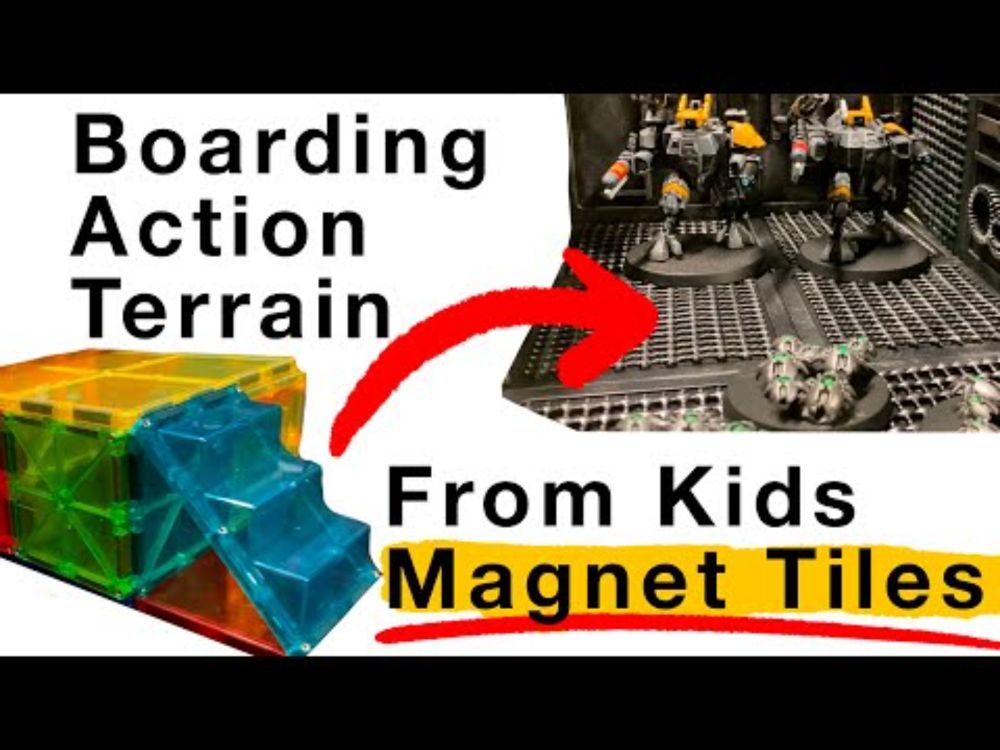 Build Terrain From Magnet Tiles