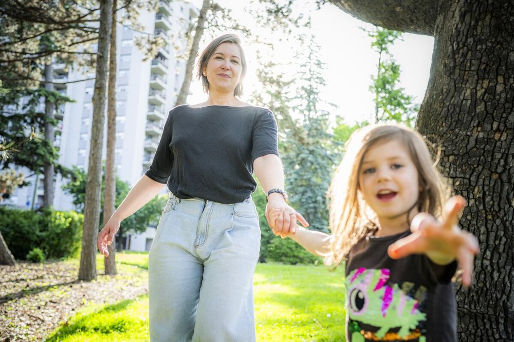 Laura Payton and her four-year-old daughter, Ciara. Payton went through a miscarriage in 2019 and believes more could be done to support patients.