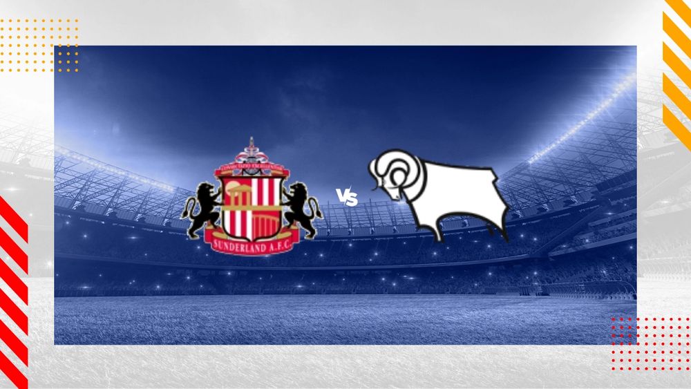 Pronostic Sunderland - Derby County