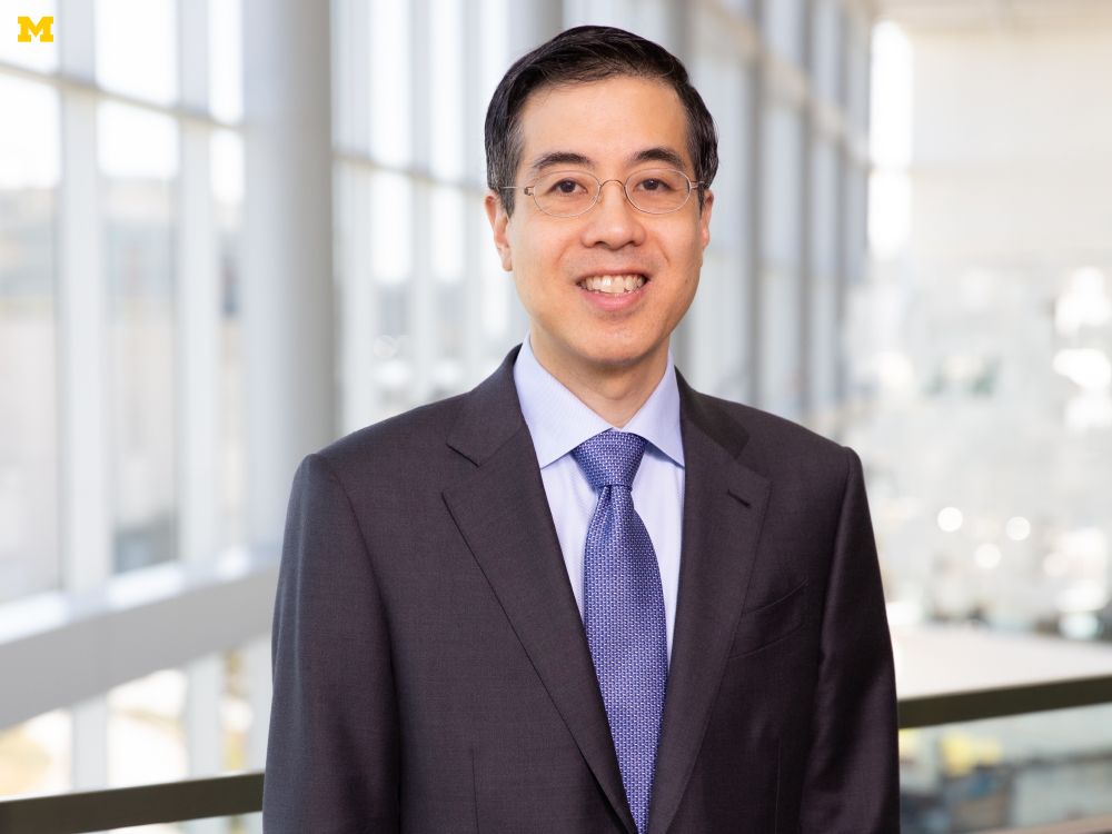 Thomas J. Wang, the next dean of the University of Michigan Medical School.