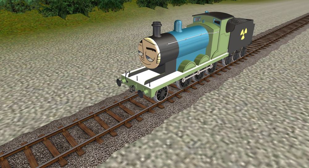 A picture of my Johnny Test reskin