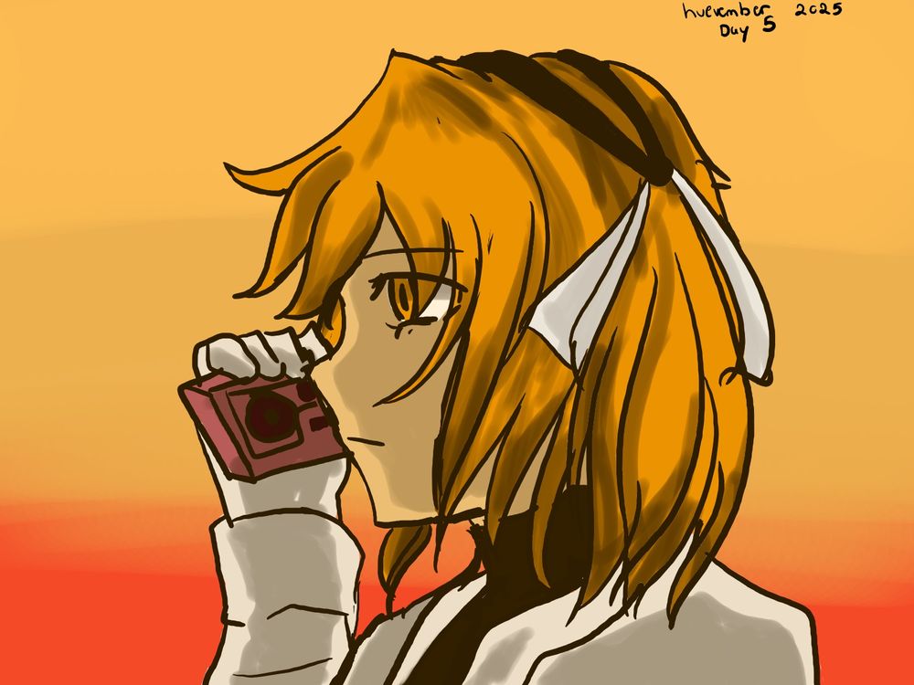 digital fanart of adachi rei. its a redraw of the image that appears in the song 'heat abnormal' by iyowa. highly recommend listening