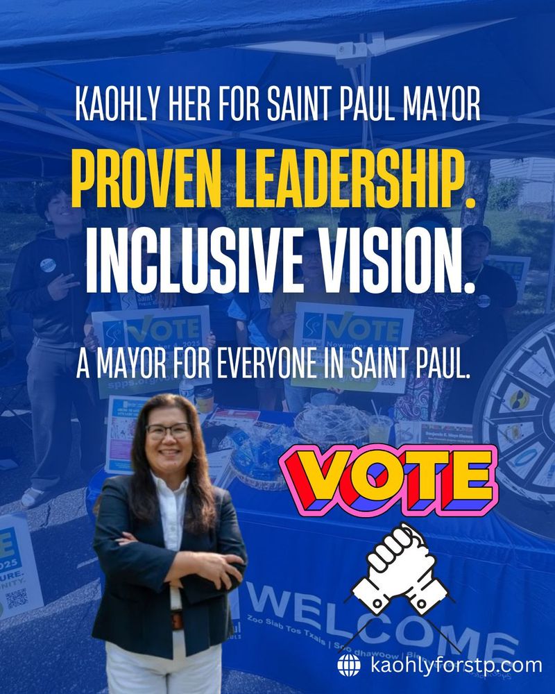 saint paul mayor candidate kaohly her