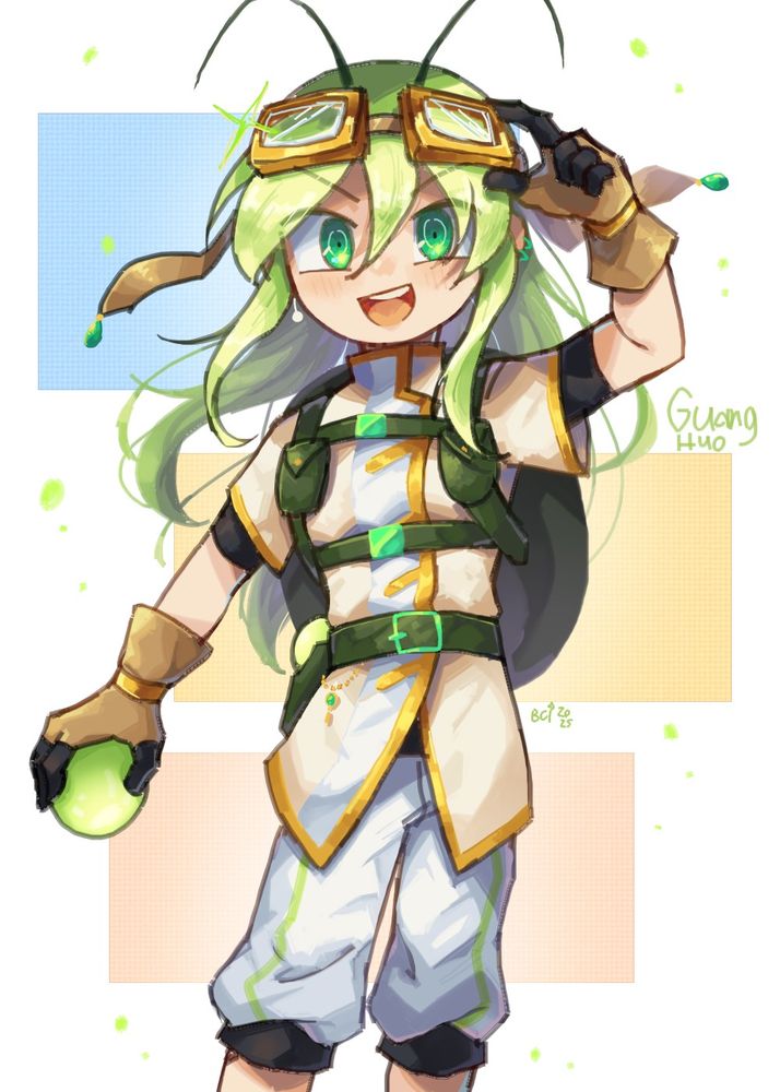 [ my oc ] Guang huo
he is firefly