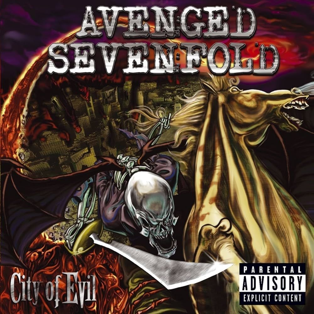 Album cover Avenged Seventils - City of Evil