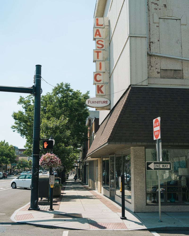 Lastick Furniture vintage sign, Pottstown, Pennsylvania