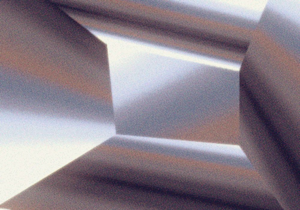 Abstract art. Gradients on naive geometry.