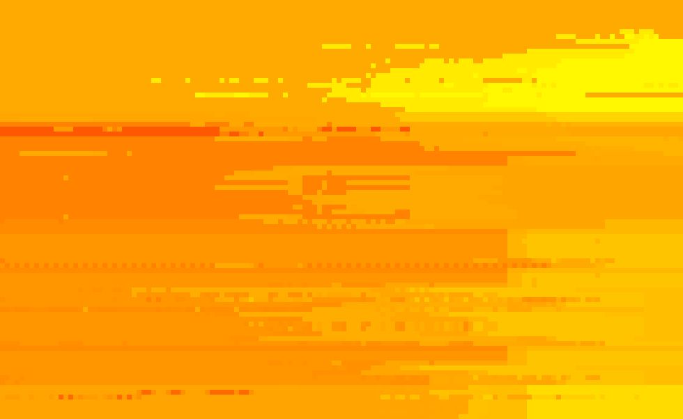 Abstract geometric art created by pixel sorting.