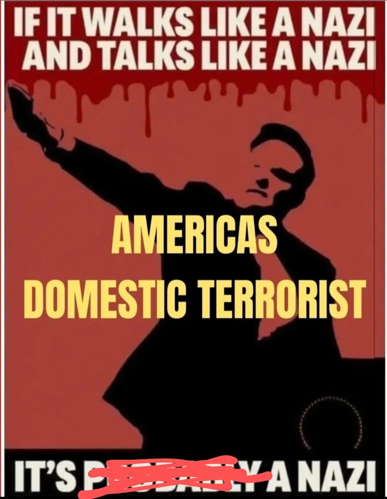 If it walks like a Nazi
And talks like a Nazi
It's a Nazi