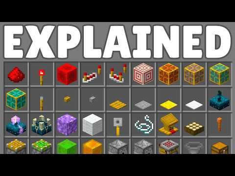 EVERY REDSTONE COMPONENT EXPLAINED: The Most In-Depth Guide You'll See...