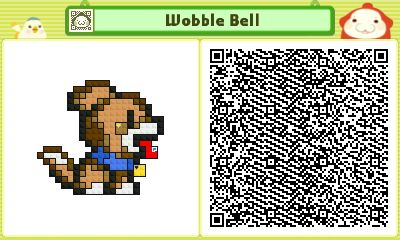 Pushmo User Level - QR code on the right and preview of the level on the left.