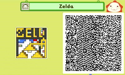 Pushmo User Level - QR code on the right and preview of the level on the left.
