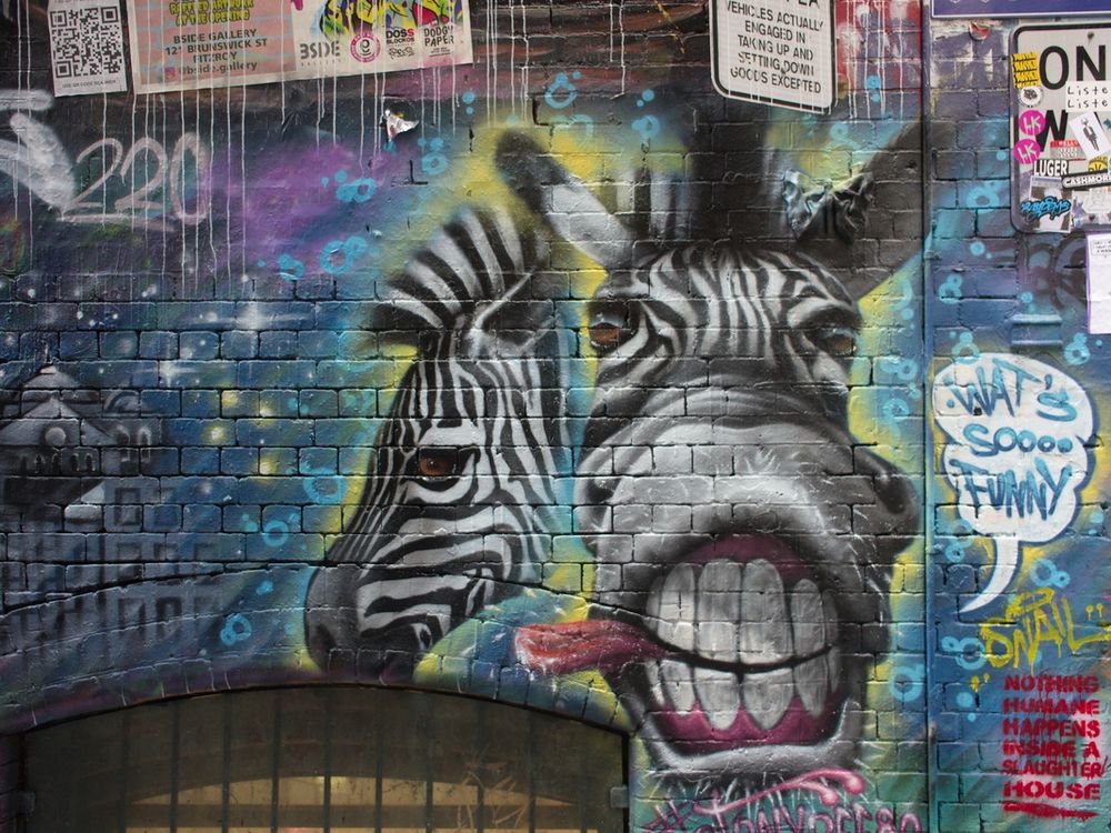 Hosier Lane, circa July 2019.