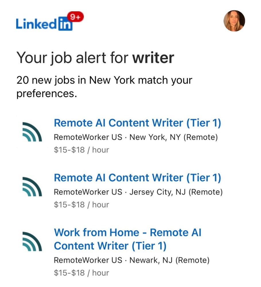 Marisa Kabas on LinkedIn: LinkedIn wants to know if I’m interested in a job that would make me…