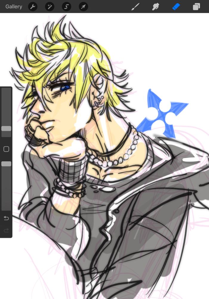 It’s Roxas Kingdom Hearts.
