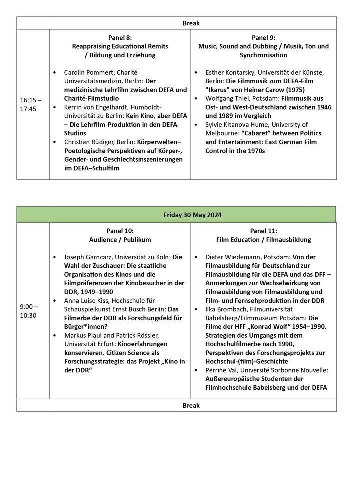 Conference programme. Details available via the link